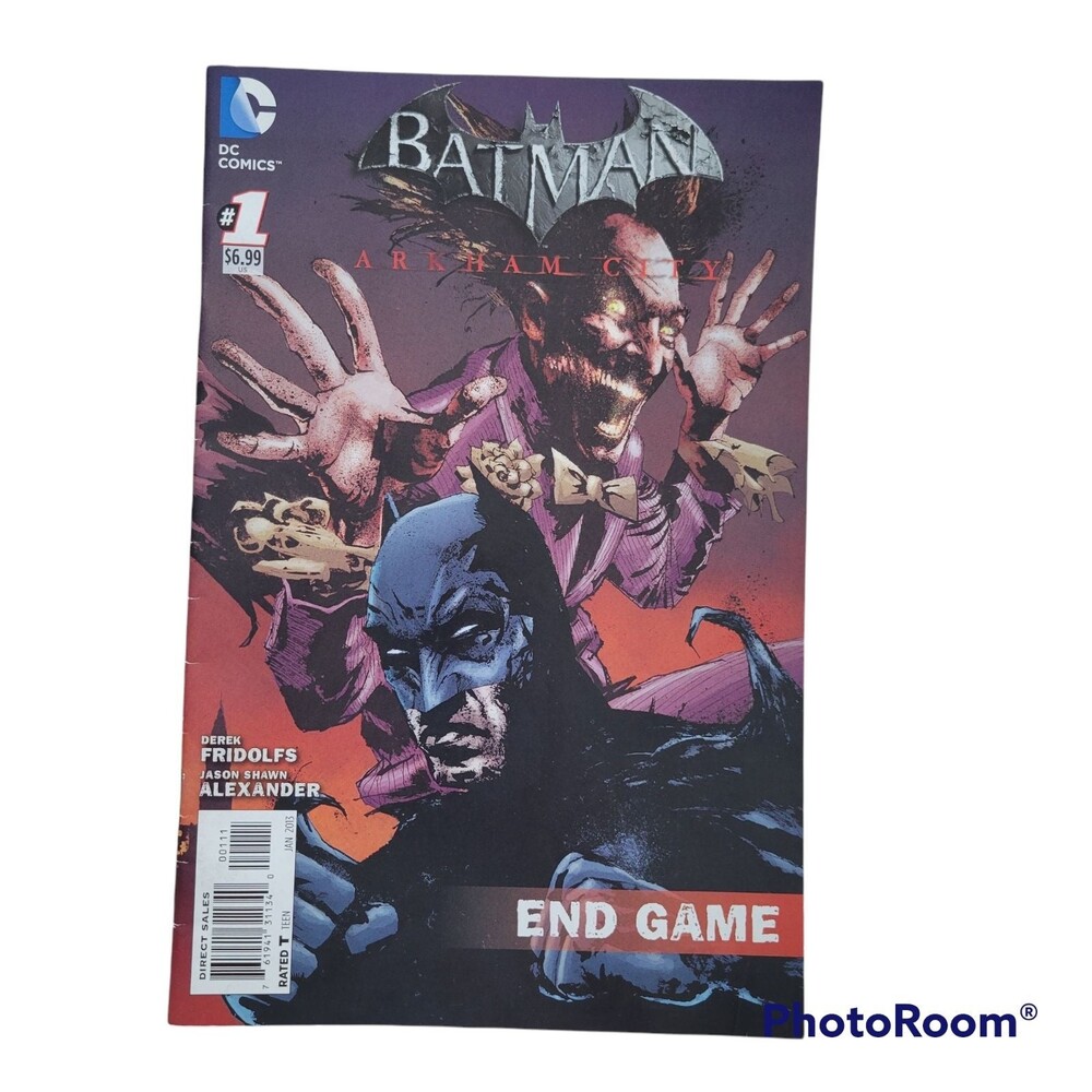 Batman Arkham City #1 End Game Jan 2013